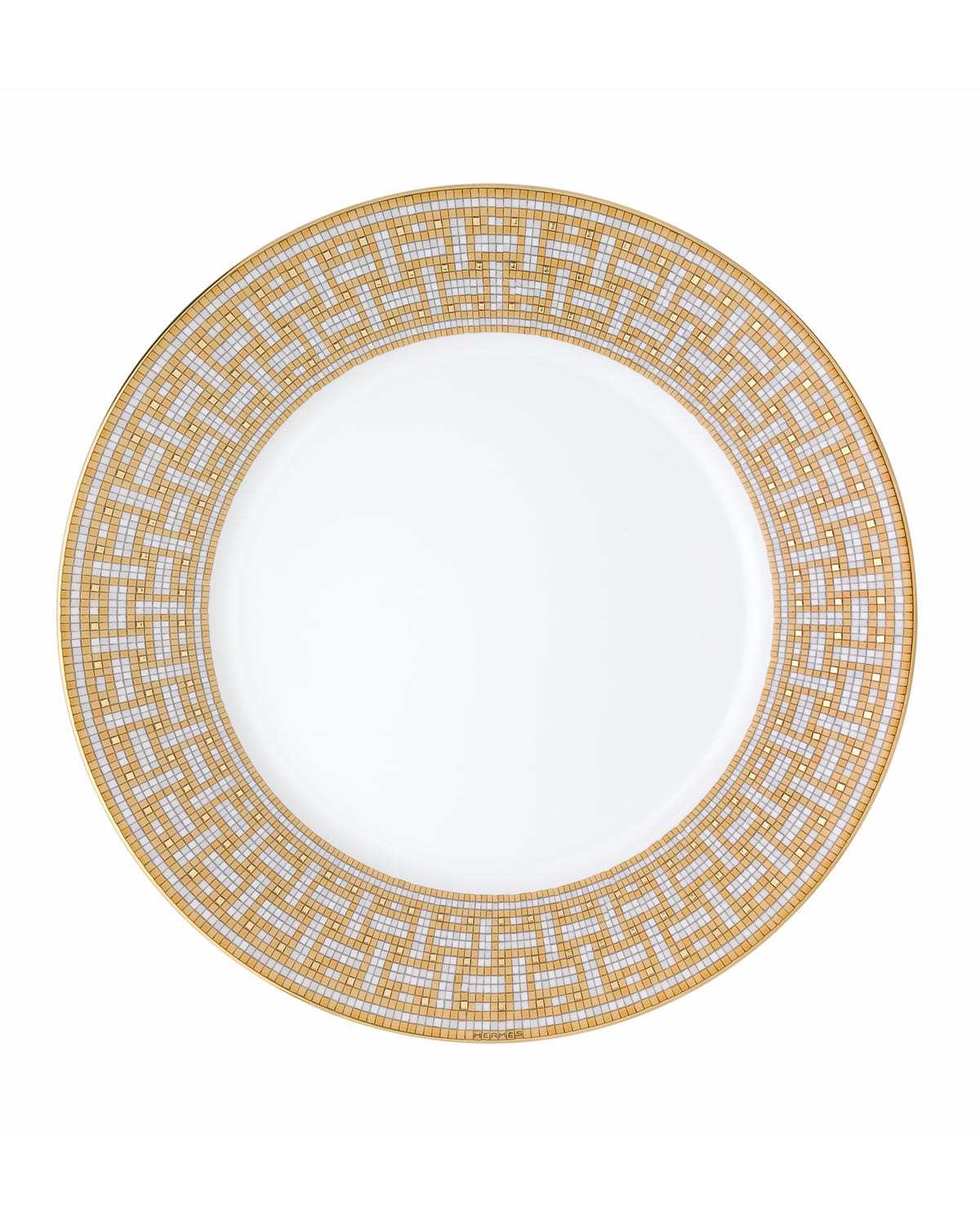 Pre-owned Herm S Mosaique Au 24 Dinner Plate