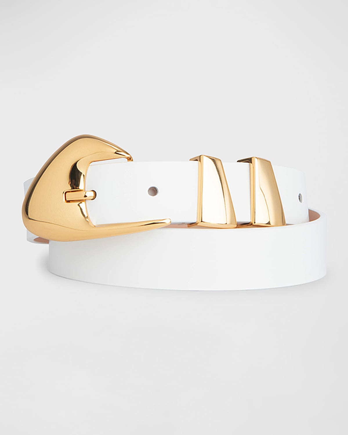 By Far Ssense Exclusive White Moore Belt