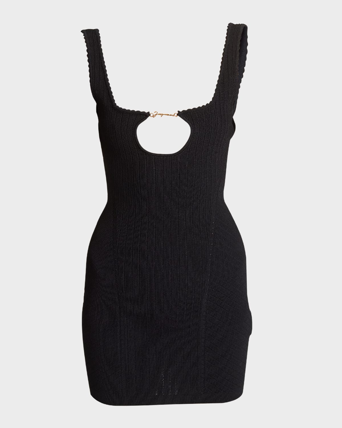 Jacquemus La Mini Robe Sierra In Black