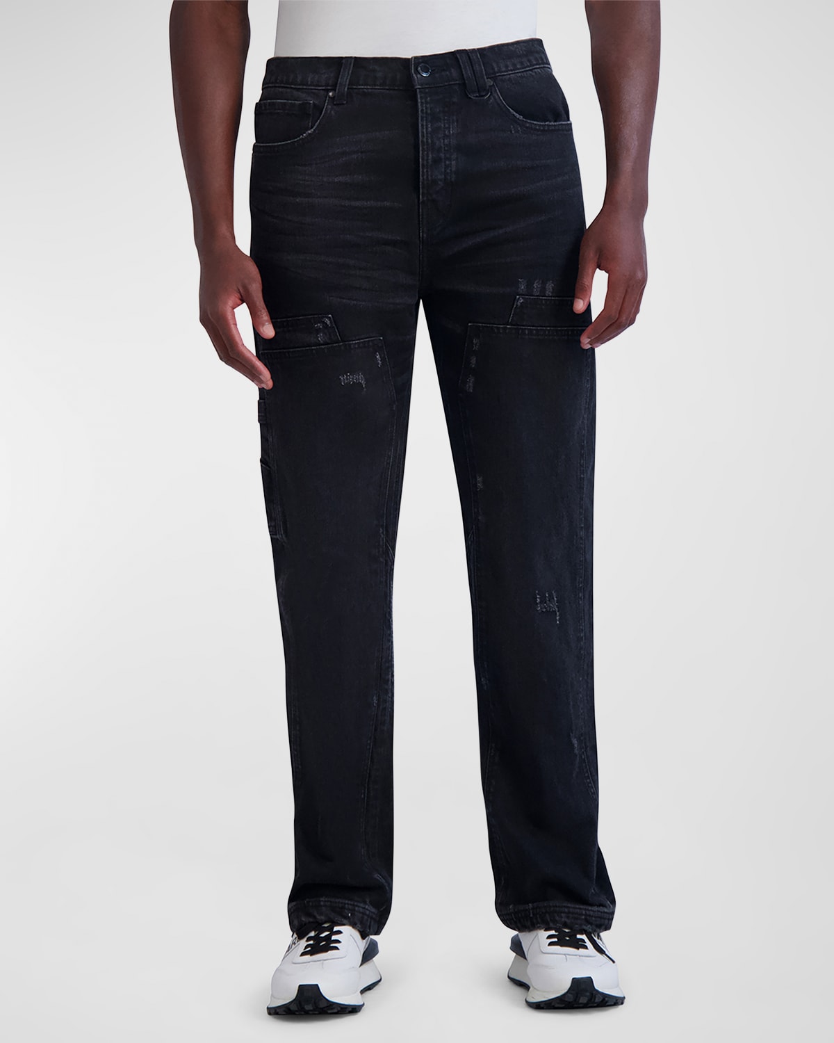 Men's Denim Carpenter Pants